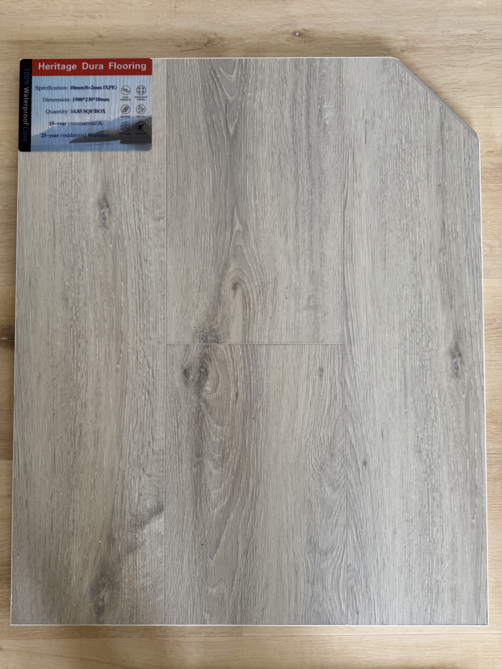 101 10mm flooring sample