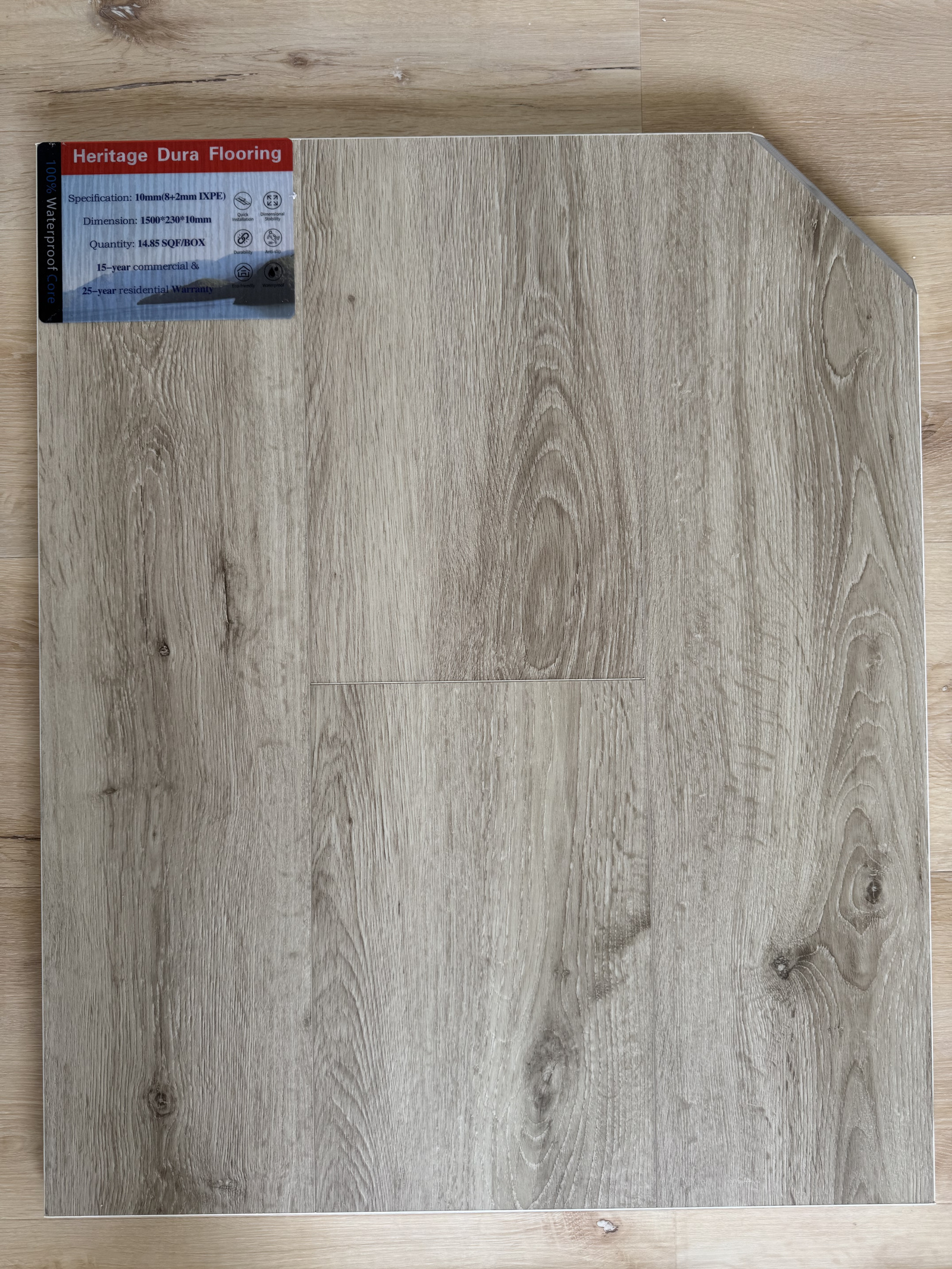 102 10mm flooring sample