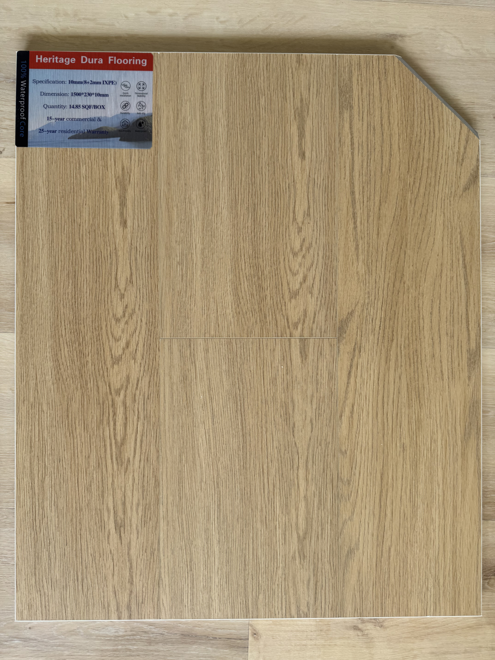 106 10mm flooring sample