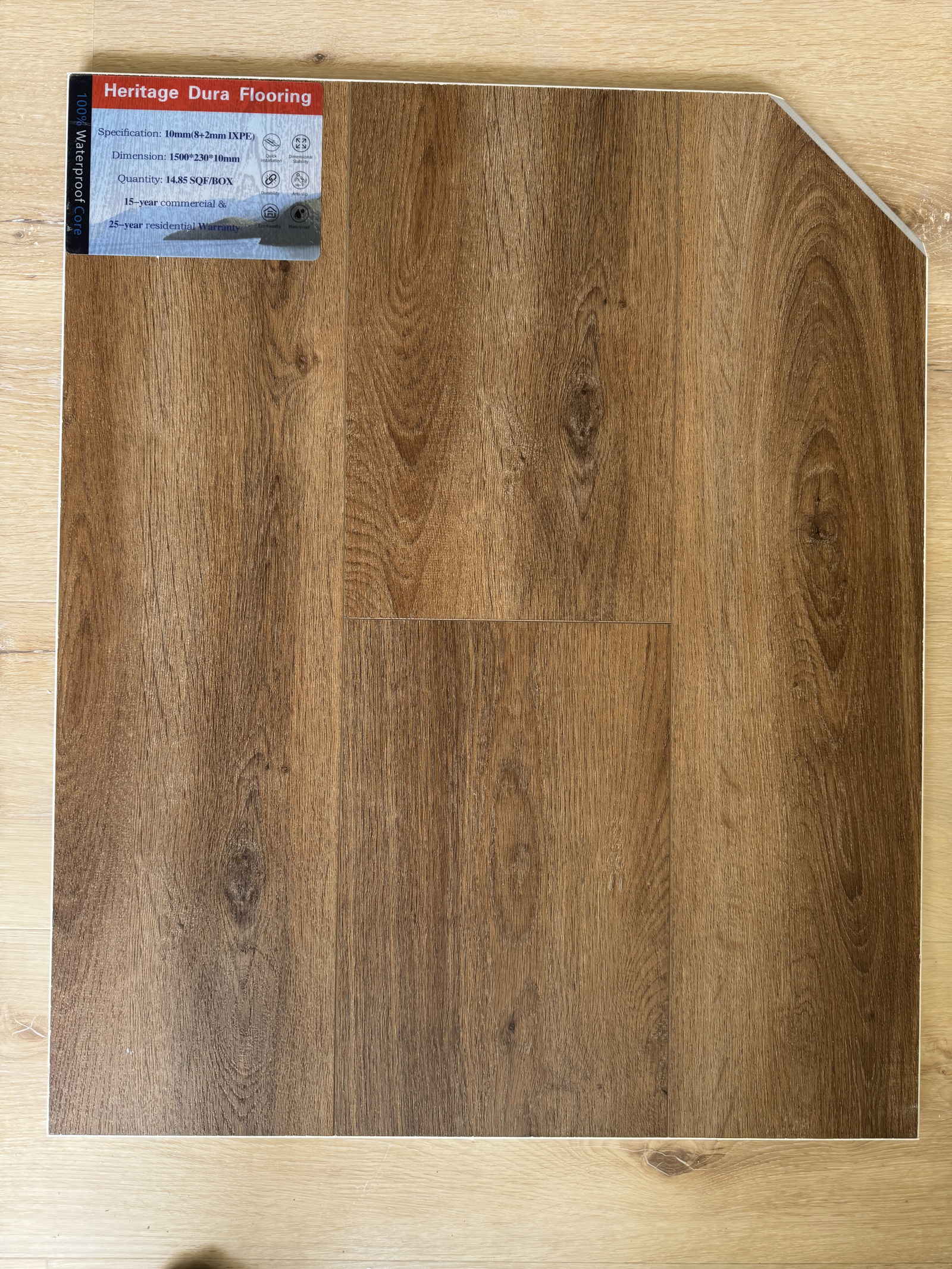108 10mm flooring sample