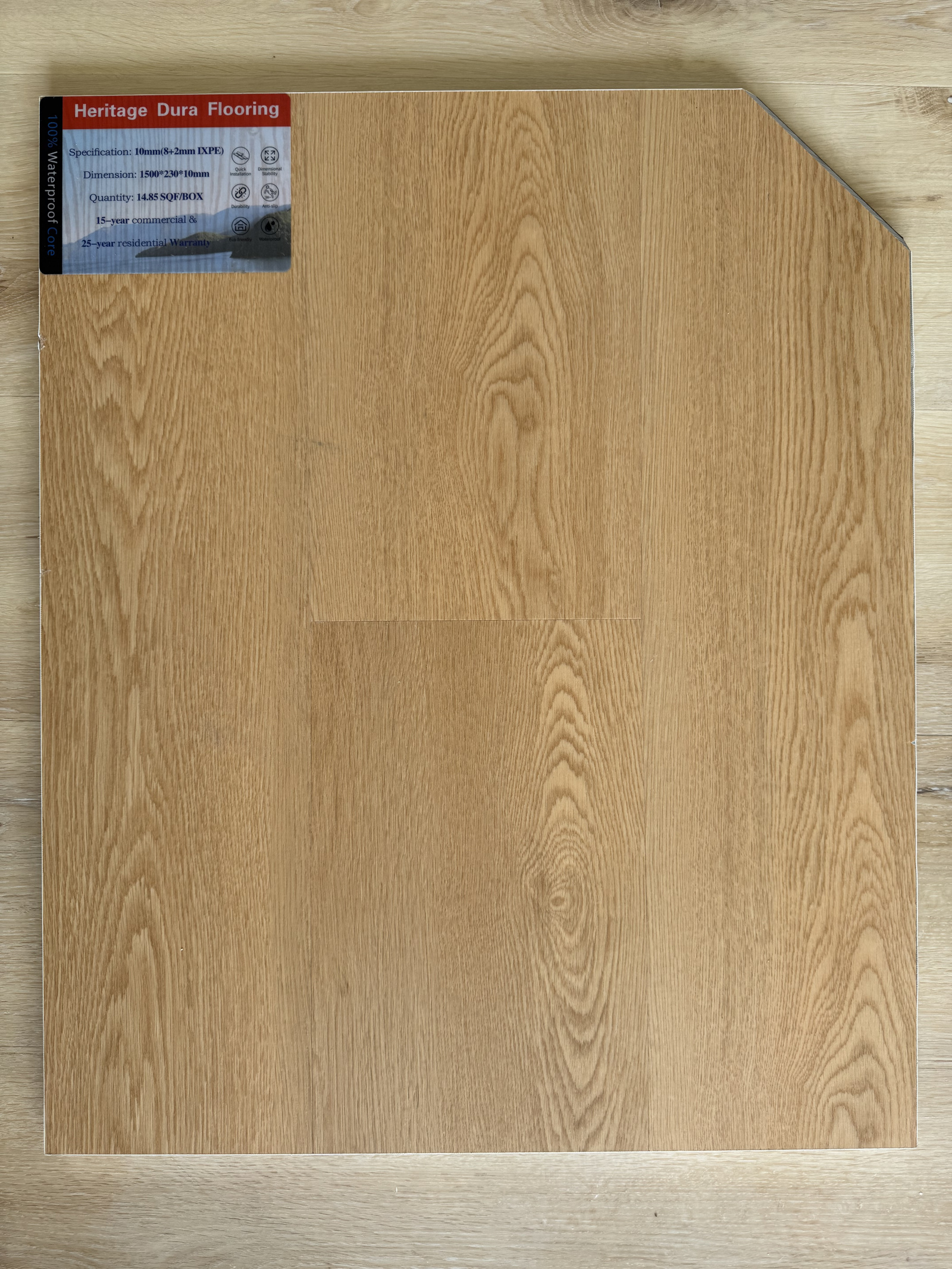 2105 10mm flooring sample