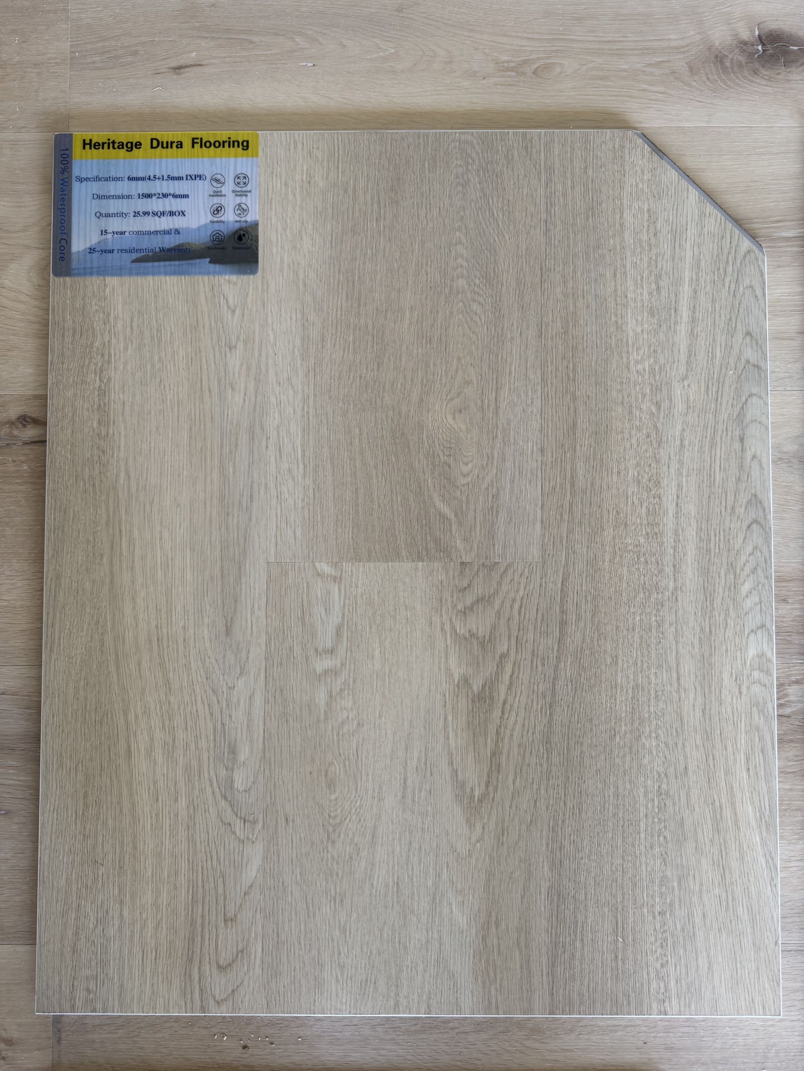 602 6mm flooring sample