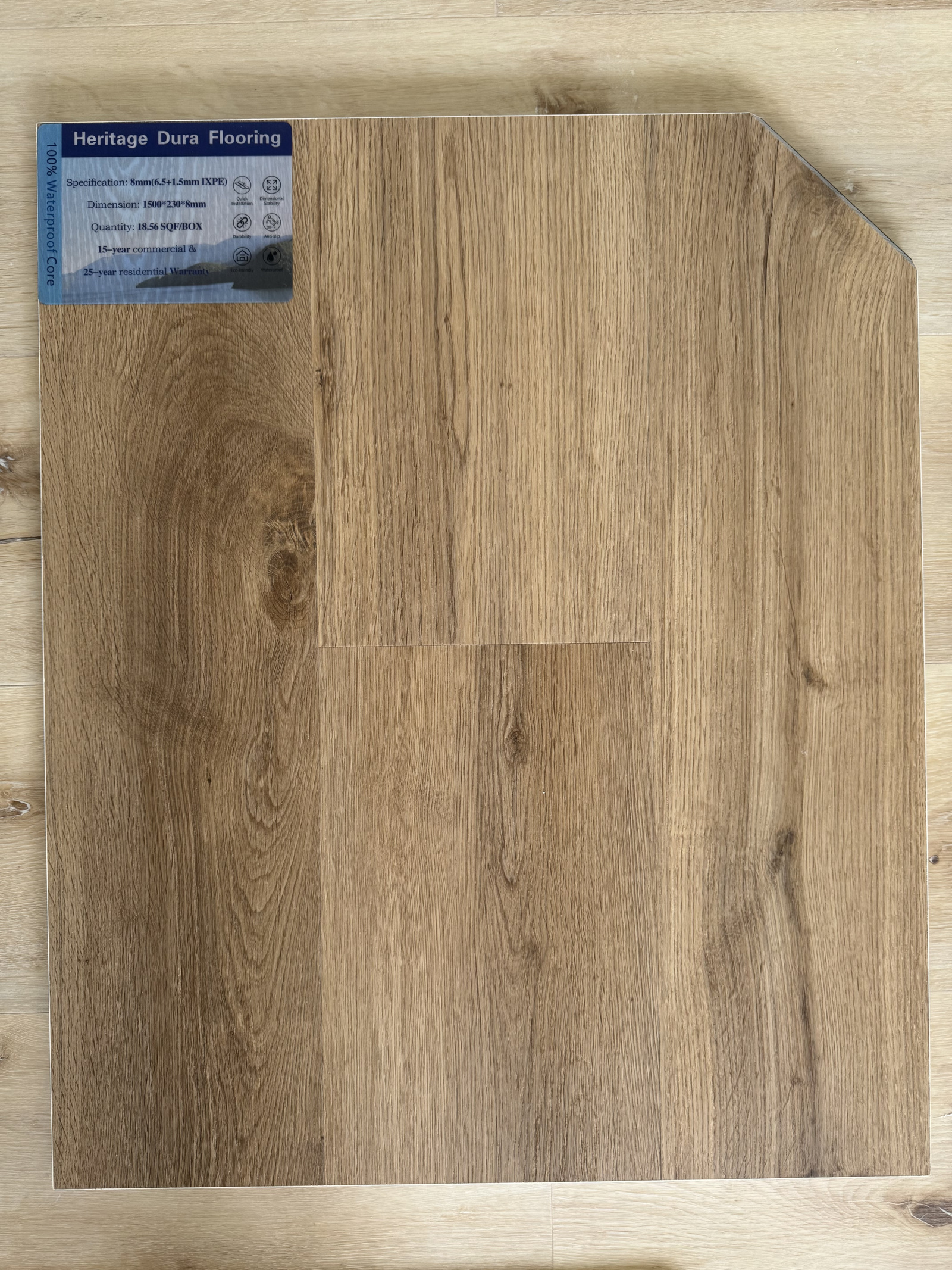 8003 8mm flooring sample