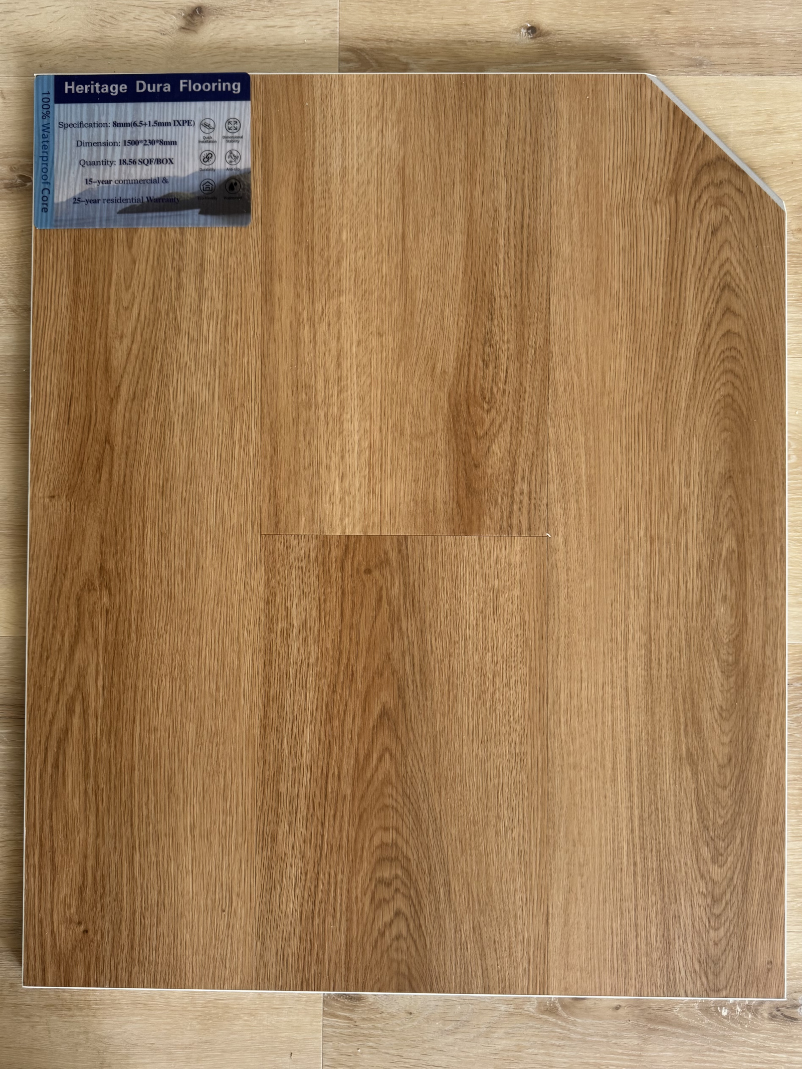 805 8mm flooring sample