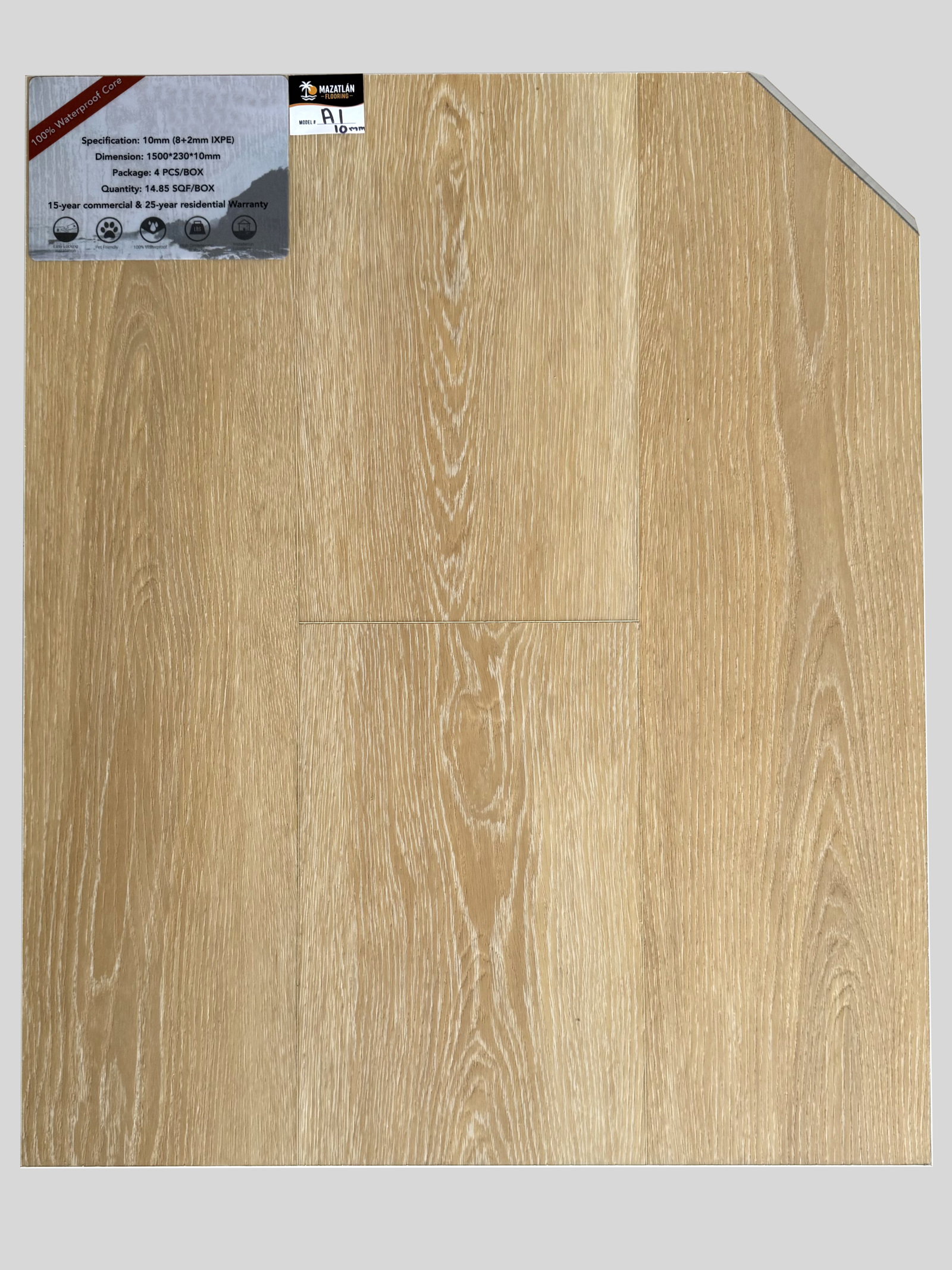 A1 10mm flooring sample