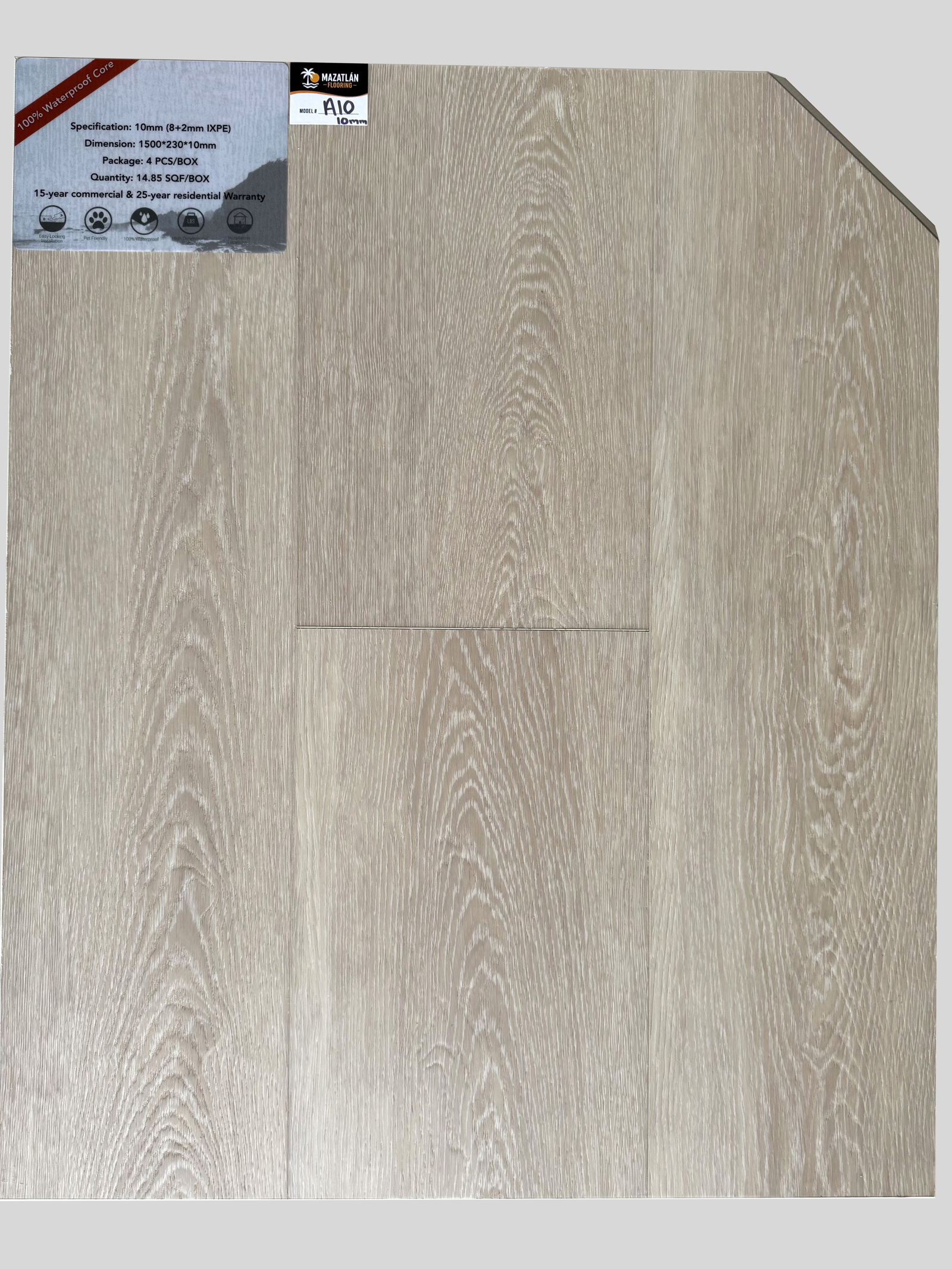 A10 10mm flooring sample