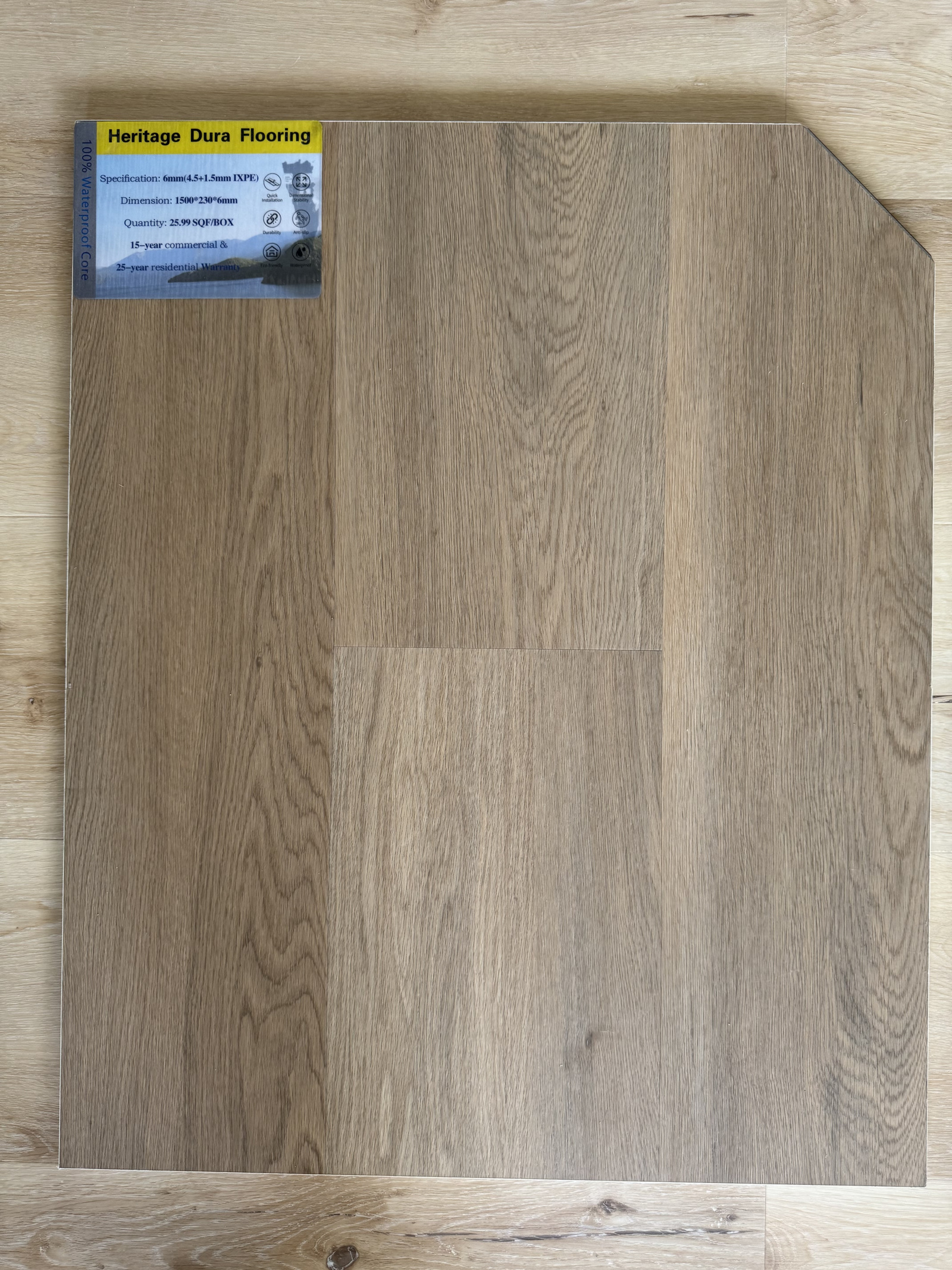 HD6003 6mm flooring sample