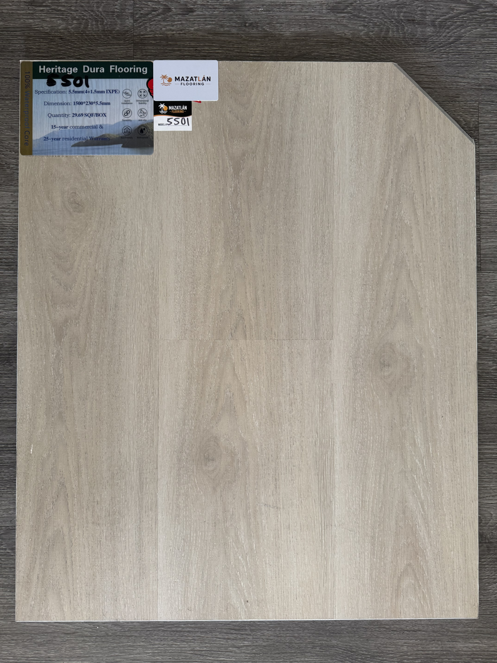XD5501 flooring sample